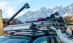 Крепление лыж на багажник Menabo YELO 6 с замком, выдвижное 