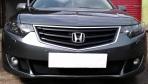 Защитная решетка радиатора Honda Accord VIII (Хонда Аккорд VIII) 2008-2011 до рестайлинга низ черная.