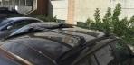 Багажник для BMW X1 (E84) Turtle AIR2 "крыло" на интегрированные релинги (черный)
